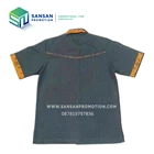 Short Sleeves Shirt with Batik Combination 3