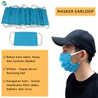 Earloop Cloth Mask / Hijab / Plain Color 1