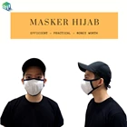 Masker Kain Earloop / Hijab / Masker Kain Karet Kuping / Warna Polos 2